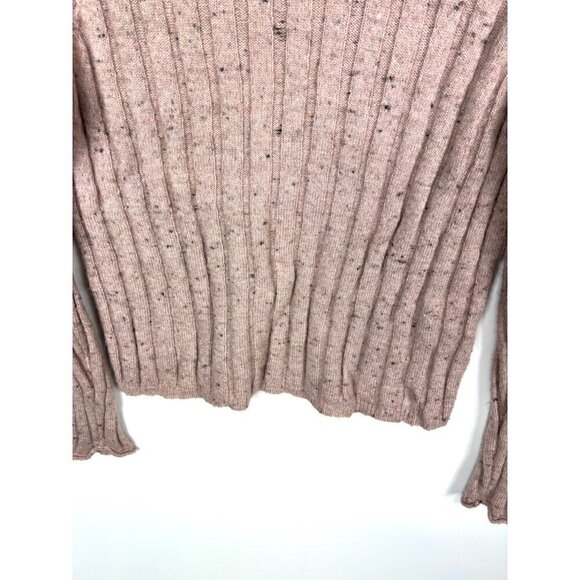 Madewell mock neck wool‎ pink sweater - Picture 3 of 8